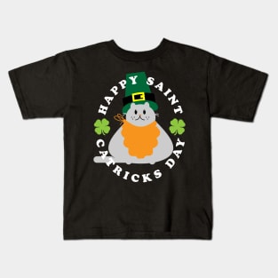 St Catricks Day Cute Doodle Kids T-Shirt